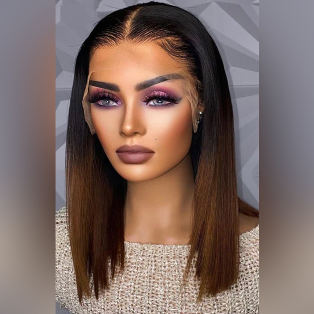 Ombré Bob Wig 10”